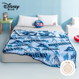 迪士尼（Disney）毛毯加厚午睡毯子冬季单人法兰绒午休办公室空调毯漫威150*200cm