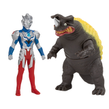 超人银河赛罗迪迦泽塔奥特曼软胶人偶对战怪兽男孩动漫玩具 泽塔阿尔法装甲内隆嘎69032