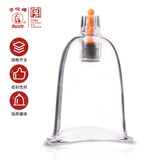 华佗牌华佗真空拔罐器配件单个气罐大罐大号负压拔火罐拔罐子美容院中医专用散罐非玻璃抽气式枪抽气筒真空枪 华佗关节罐2号(适合膝盖/肘部关节)需配抽气抢用