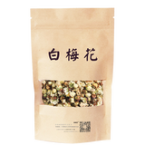 世斛堂 白梅花玫瑰花组合中药材新货优质绿萼梅可搭配平阴玫瑰花 白梅花-30克