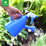 沃施(WORTH)洒水喷雾壶多肉植物园艺浇花壶居家家用手持按压洒水喷壶 浅蓝色