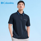 Columbia哥伦比亚Polo衫男25春夏款运动速干透气短袖t恤 AE0414 464 XL