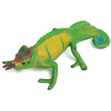 玛奇乐（MECHILE）仿真蛇模型玩具两栖爬行动物青蛙蜥蜴儿童认知科教启蒙动物教具 变色龙