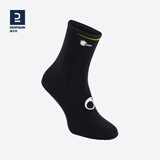迪卡侬（DECATHLON）沙滩袜男涉水鞋女户外凉鞋高帮物理防晒防滑防割快干袜SUBEA 3mm沙滩袜 40-41码