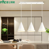 雷士（NVC）照明（NVC） 餐吊灯 时尚创意  餐厅灯 现代简约三头餐吊灯吧台灯 餐吊灯-3头【带3个正白光灯泡】