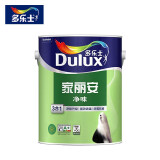 多乐士（Dulux）家丽安净味三合一乳胶漆墙面漆油漆涂料家用自刷白色彩色漆 A991N 【单桶面漆】5L