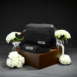 佳能（Canon） 原装专业斜跨单肩摄影包 单反相机包 5D4 5DSR 5D3 6d2单肩相机包