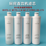 泉来净水器滤芯RU75-1/i6/i7/RO75-3/50-175/Q5滤芯 PP CO RO C2反渗透全套滤芯