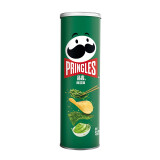 品客（PRINGLES）薯片膨化食品酸奶洋葱味办公室休闲小零食追剧大礼包多口味可选 海苔味（含芥末）110g1罐