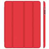 泰拉锋 适用苹果iPad2/3/4保护套折叠平板电脑防摔皮套保护壳 红色