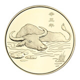 金永恒 生肖纪念铜章收藏纪念章 2021牛年生肖纪念铜章