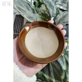 京乐蒸菜碗老式土碗火锅调料碗蒸烧白扣肉蒸菜碗沾水碗八大碗粗陶 土碗口径9.5cm(蘸水碟醋碟)