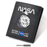 弗罗猫 NASA星球宇航员联名潮牌学生钱包男韩版潮流个性ins风潮青年青少年钱夹小众设计 短款 NASA白星球FLY
