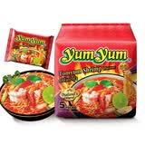 养养yumyum泰国进口酸辣虾味浓汤冬阴功方便面海鲜泡面夜宵速食品代餐 【70g*5包】冬阴功【清汤】面 350g