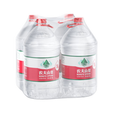 农夫山泉饮用水 饮用天然水5L*4桶 塑膜包装