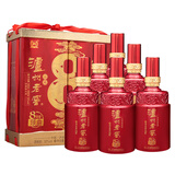 泸州老窖 八年窖头曲 品藏 浓香型白酒 52度 500ml*2*3 礼盒整箱