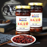 西瓜酱红油豆辣豆香辣腊八豆纳豆黄豆酱280克安徽焦岗湖 2瓶普通包装