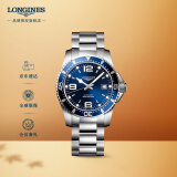 浪琴（LONGINES）瑞士手表 康卡斯潜水系列 机械钢带男表L37424966