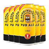 HB英国进口 含氮气球 宝汀顿 曼切斯特奶油生啤 蜂蜜啤酒474ml罐装 宝汀顿啤酒 474mL 6罐