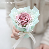 SWEET CUPID车载香薰出风口创意香皂花束非鲜花七夕情人节生日礼物