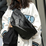 耐克（NIKE） 男包女包 25新款大容量运动骑行挎包时尚潮流腰包学生简约单肩包 热推/52*12*21cm/晒图退5 MISC