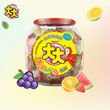 大大（TATA）泡泡糖 儿童节礼物 怀旧休闲零食喜糖婚宴 新旧包装随机发 什锦味泡泡糖150片*1罐630克