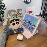 崇尚美iPadair3保护套卡通带笔槽iPad10代保护壳10.9寸air5/4全包iPadmini6亚克力材质iPadPro2024保护壳 亚克力卡通【小新零食】特价冲量 iPad10代/11代(1