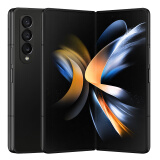 三星 SAMSUNG Galaxy Z Fold4   沉浸大屏体验 PC般强大生产力 12GB+256GB 5G折叠手机 铂萃黑