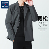 GENIOLAMODE品牌西服男士休闲单西港风外套小西装韩版潮流新郎伴郎礼服