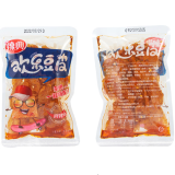 辣典欢乐系列散称小包装鞋底豆皮辣丝辣片豆筋辣棒江西特产休闲小零食 【麻辣味】欢乐豆皮500g