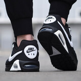 耐克（NIKE）官方官网男鞋 新款Air Max气垫缓震耐磨运动鞋舒适休闲低帮跑步鞋 大指挥官/黑白配色 39