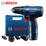 博世（BOSCH） 电动螺丝刀家用充电式手电钻GSR120-Li锂电钻工具箱正反转起子机 【进口12V2.0ah双电】标配