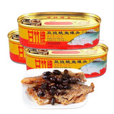 甘竹豆豉鲮鱼罐头227g广东特产方便下饭菜即食豆豉鱼罐装食品 豆豉鲮鱼227g*3罐