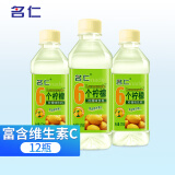 名仁（MINGREN）苏打水饮料  6个柠檬富含维生素VC375ml*12瓶