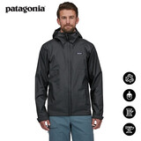 巴塔哥尼亚（Patagonia）男士T3硬壳3L连帽防雨透气冲锋衣夹克torrentshell  Jkt 85241 BLK S 170/175(CM) 60/70(KG)