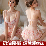 万世私迷 性感睡衣情趣内衣夫妻刺激高档制服诱惑一次性成人用品丝袜小胸高端熟女角色扮演透视裙学生sm露乳吊带白丝免脱约会户外战袍可爱连体衣连衣裙0479