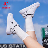 乔丹女鞋板鞋春夏季透气运动鞋休闲潮流空军一号厚底增高小白鞋