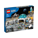 乐高（LEGO）积木拼装城市系列60350 月球研究基地男孩儿童玩具生日礼物