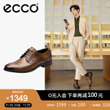 爱步（ECCO）皮鞋男 商务皮鞋男鞋简约正装皮鞋男士亮面皮鞋德比鞋 墨本621634 琥珀色62163401112 43 尺码偏大