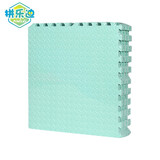 拼乐迪60爬爬垫拼接泡沫地垫海绵垫加厚防滑铺儿童拼图地板榻榻米泡沫板 果绿色（1件4片） 60*60*1.2CM