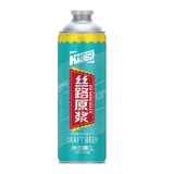 黄河啤酒12° 小麦丝路原浆啤酒 1L装 西北特色酒 