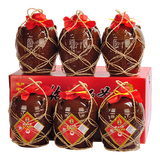 师爷绍兴黄酒 师爷传统手工花雕王酒陶坛超值整箱装 1.5L*6坛 1.5L 6瓶