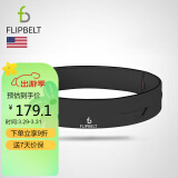 Flipbelt飞比特运动跑步腰包腰带马拉松装备隐形手机包经典款酷碳灰XL