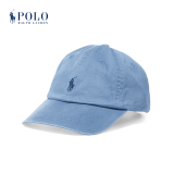 Polo Ralph Lauren 拉夫劳伦 男女同款 经典卡其棉质运动帽RL50001 E32-浅蓝色 ONE