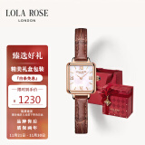 LOLA ROSE小棕表星运礼盒手表女生日礼物送女友定制礼盒