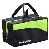 kawasaki游泳包干湿分离大容量双层收纳泳包防水包KSP-8102黑色
