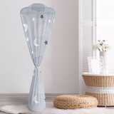 家工场（JGC）挂烫机防尘罩家用手持熨烫机立式防尘套双杆单杆蒸汽挂机全包通用 皓月夜空