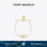 Tory Burch 汤丽柏琦 “怀梦前行”手链TB 143017 Tory 金/象牙白 709