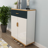 HMJIA 鞋柜 鞋架现代简约玄关柜门厅柜多层家用门口鞋柜子 GWX 3009L