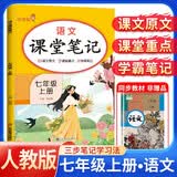 初中课堂笔记七年级语文上册 人教版 初一七年级上册课本教材同步讲解教材笔记教材解读黄冈随堂笔记实验班拔尖特训教材帮必刷题天天练 初中七年级课堂笔记上册